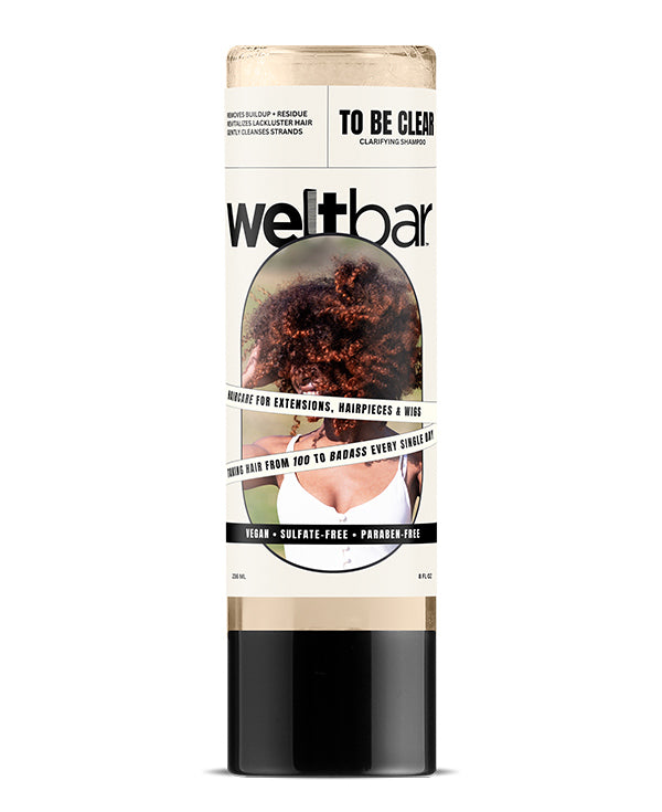 WEFTBAR Hair Care for Hair Extensions TO BE CLEAR Clarifying Shampoo
