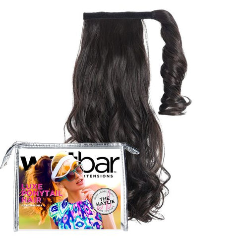 Wrap Around Clip In Ponytail Extension - HAYLIE Loose Curly
